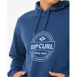 Rip Curl STAPLER HOOD Hoodie Herren Blau S