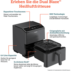 Cosori Dual Blaze Smart schwarz