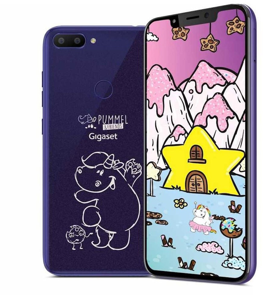 Gigaset Smartphone GS195 Pummelphone purple 6,18 Zoll 32 GB 13 MP+5 MP 4.000-mAh