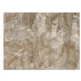 Tulup Glasbodenplatte Rechteck 80 x 60 x 0,4 cm Beige