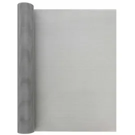 vidaXL Maschendrahtzaun 60 x 1000 cm Edelstahl/Silber