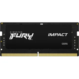 Kingston FURY Impact 16GB 4800MT/S DDR5 CL38 SODIMM Gaming Speicher für Laptop Kit mit 2 x 8 GB