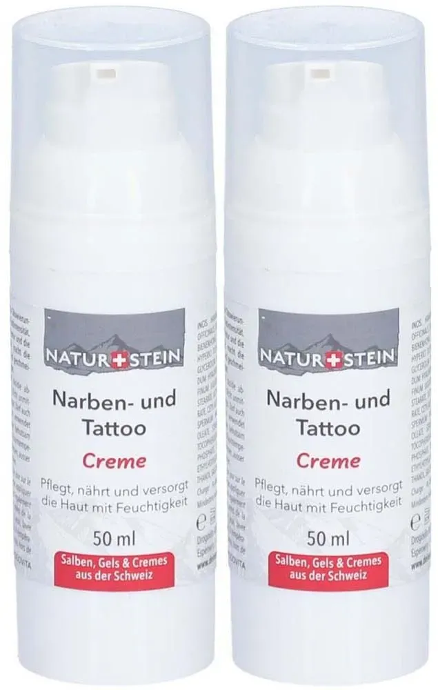 Naturstein Narben und Tätowierung