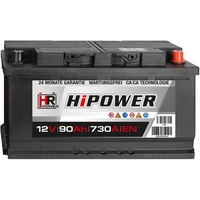 PKW Batterie 12V 90Ah Starterbatterie Autobatterie 353x175x190 85 88 92 95 100Ah