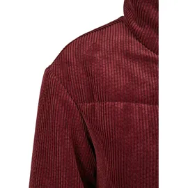 URBAN CLASSICS Corduroy Puffer Big Jacke Bordeaux 3XL