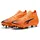 Puma Ultra 6 Match+ FG/AG Fussballschuh, Heat Fire schwarz Leuchtend rot, 48.5 EU