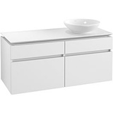 Villeroy & Boch Legato Waschtischunterschrank für ein Waschbecken R | 4 Auszüge | Breite 1200 mm##Ohne Für Collaro x .. B58200MS