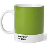 Pantone Porzellan Kaffeebecher Kaffeetasse, Green 15-0343, 1 Stück (1er Pack)