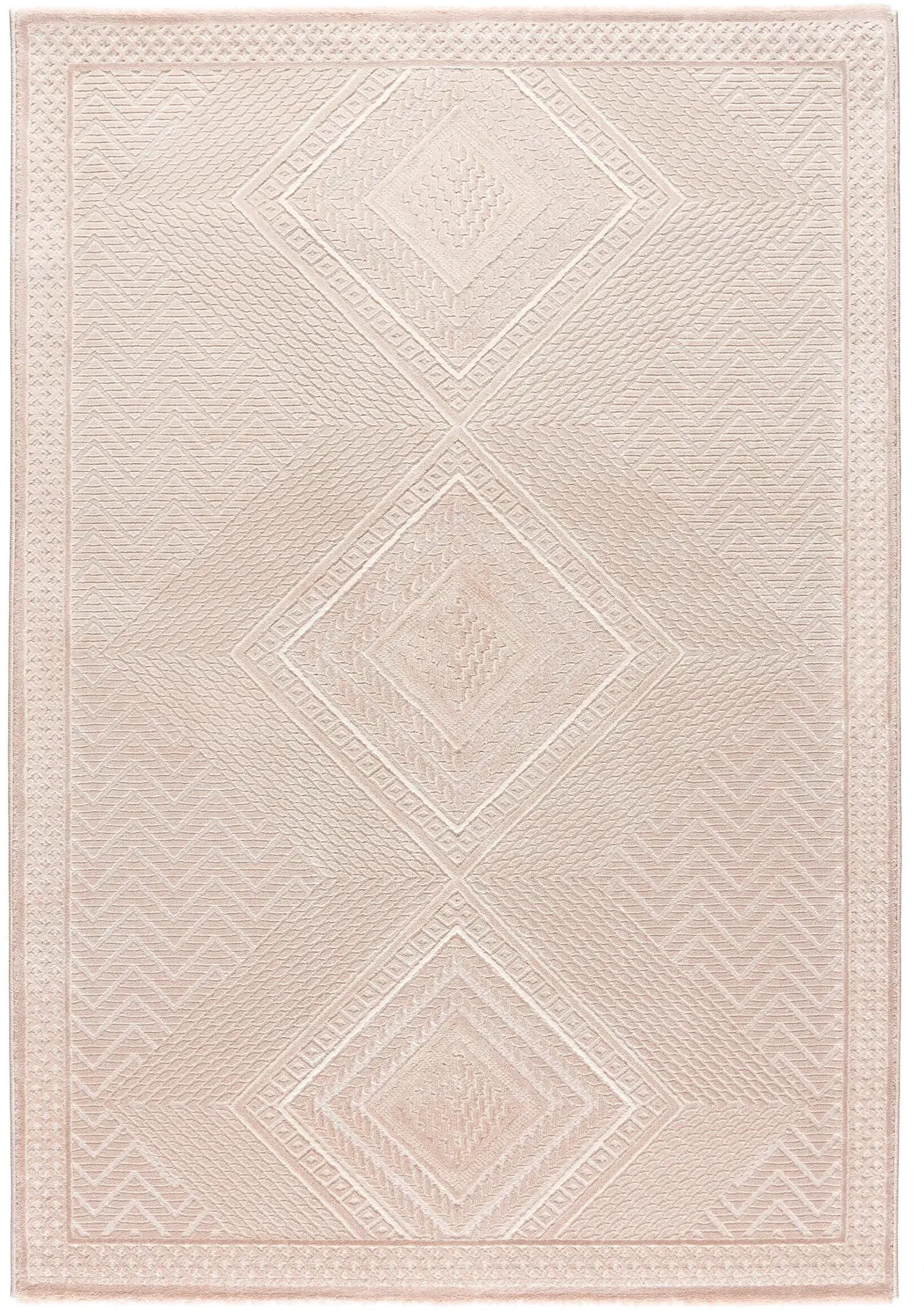 Webteppich Amina in Beige ca. 120x170cm