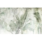 KOMAR Vliestapete grün weiß) - 400x250 cm x 250 cm