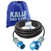 KALLE DAS KABEL - Kalle Verlängerungskabel CEE 230V 16A 2,5mm2 IP44 20 Meter