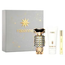 Paco Rabanne Fame Eau de Parfum 50 ml + Body Lotion 100 ml + Eau de Parfum 10 ml Geschenkset