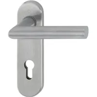 HOPPE Kurzschildgarnitur Edelstahl F69 E1400Z/353K