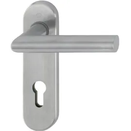 HOPPE Kurzschildgarnitur Edelstahl F69 E1400Z/353K
