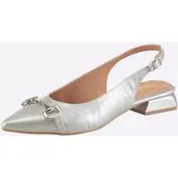 Heine Slingballerina in silberfarben | Gr.: 35