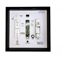 GRC Retro Art Nintendo Wii Remote Controller Display - Grau