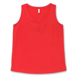 sheego Tanktop Rot 48