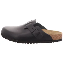 Birkenstock Boston Naturleder schmal schwarz 38