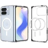 SPIGEN Google Pixel 10 Pro Fold Ultra Hybrid MagSafe Hülle klar weiss