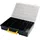 Artplast Kleinteilemagazin Polypropylen 36x25x6 cm schwarz
