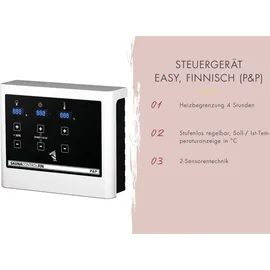 Karibu Irava 3 inkl. 3,6 kW Ofen + ext. Steuerung