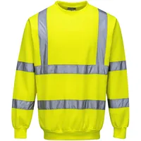 PORTWEST Warnschutz-Pullover, Farbe: Gelb, Größe: XL, B303YERXL