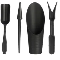 ibergarden Gartenpflege-Set handlich schwarz