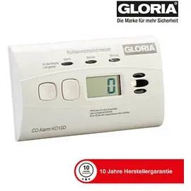 Gloria Kohlenmonoxidmelder KO10D mit Display