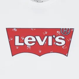 Levi's Levi's® Kids T-Shirt LVG FLORAL BATWING SS TEE mit großem Batwing-Logo weiß 164 (16J)