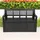 Jelenia Plast Salzburg 130 x 60 x 85 cm Anthrazit