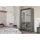 masseno Schwebetürenschrank BELLINA 120 x 216 x 61 cm Grau