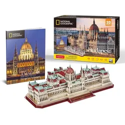 CubicFun: Ungarisches Parlament, 3D Puzzle mit LED - 234 Teile