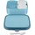 Mepal Campus Brotdose mit Bento-Einsatz und Gabel 1,3 l Cool Blue