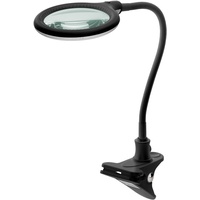 Goobay, Werkstattbeleuchtung, LED-Klemm-Lupenleuchte, 6 W, schwarz