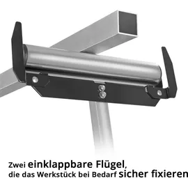 STAHLWERK Rollenbock 2er Set 60 kg höhenverstellbar 720 - 1100 mm Arbeitsbock