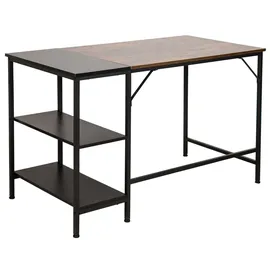 CLP Schreibtisch Ocala schwarz/braun