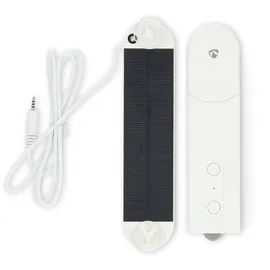 Nedis Vorhang Roboter Kabelanlage Flächenvorhänge Raffrollos Rollos Solar Powered 2000 mAh Bluetooth® Weiss