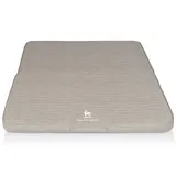 Knuffelwuff Faltbare Reisematte Roanoke Grau 120 x 100 cm