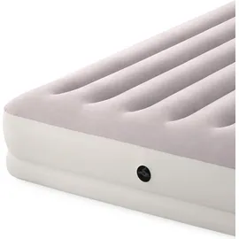 Intex Prestige Mid-Rise, Aufblasbare Matratze mit Ventil, Geeignet für 2 Person, PVC, Mehrfarbig, 152x203x30 cm