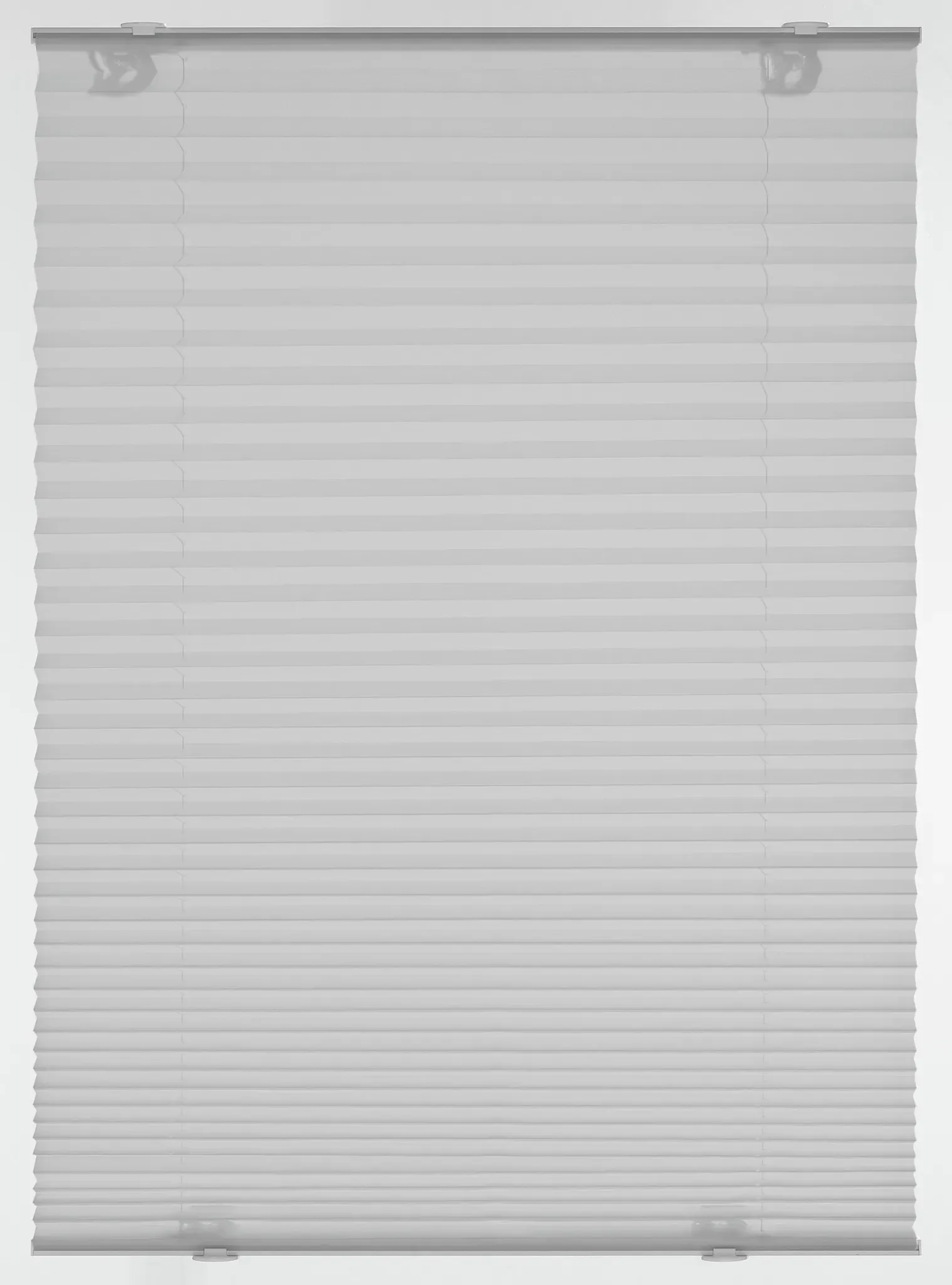 Dachfensterplissee GARDINIA, grau, B:36,3cm H:80cm, Obermaterial: 100% Polyester, Plissees, passend für Velux Dachfenster, in Crush-Optik