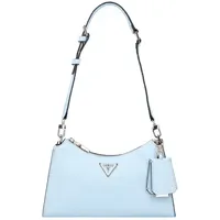 GUESS Cresidia Schultertasche 28 cm blau