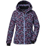 KILLTEC Mädchen Skijacke/Funktionsjacke mit Kapuze und Schneefang KSW 338 GRLS SKI dunkelnavy, 164,