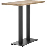 Stolkom Bartisch Jay 120 x 104 x 60 cm Eiche braun