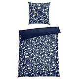 SCHIESSER Bettwäscheset Allez - Renforcé - 2-teilig - 135 x 200 cm - Blau