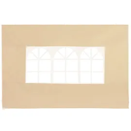 DEUBA Pavillon Seitenwände für Capri 3x6m beige