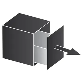Blanco Flexon II 30 l Schwarz