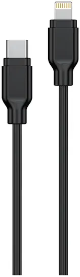 Neues Encore Energy USB-C Lightning Kabel 3A PD 27W zum Laden und Datentransfer 100 cm schwarz EE40-CL