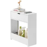 SoBuy Nischenregal Weiß