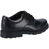 Hush Puppies Boy's Oliver Senior School Uniform Shoe, Schwarz, 38/38.5 EU - 37 EU