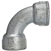 Riegler Bogen 2a, kurz, 90°, IG/IG, Rp 3/8, schw.